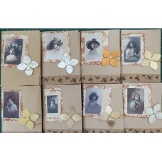 Wedding favour notebooks -theme matched Edwardian