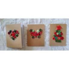 A6 Notebooks  Red/green Buttons 