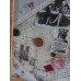 Vintage styled  framed collage -5