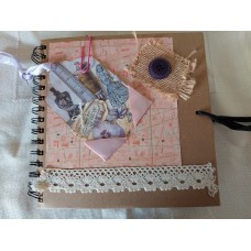 Sewing themed scrapbook /journal -1